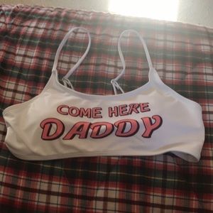 come here daddy bathing suit